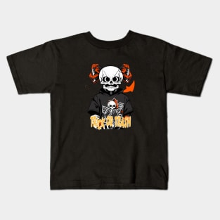 Trick or Trash Kids T-Shirt